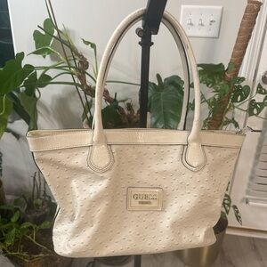 Stylish Cream Tote Bag
